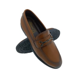 [E1096] SHOOEZ 0307 TAN MENS PANNY LOAFER