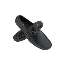 [B691] ZOOM 1645 BLACK MENS BOADER LOAFER