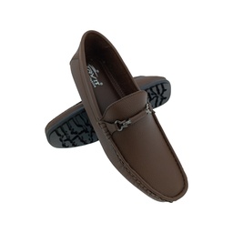 [E1102] TRYIT 983 BROWN MENS BOADER LOAFER
