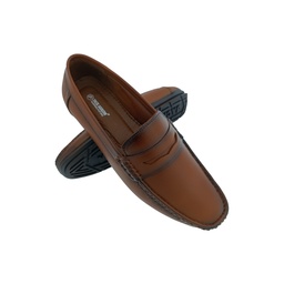 [E1128] JACK ARROW LTR-8003 TAN MENS BOADER LOAFER