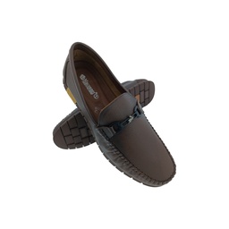 [B709] MACONNER KL-03 BROWN MENS BOADER LOAFER