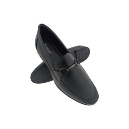 [E1130] MACONNER HD-02 BLACK MENS POINT LOAFER