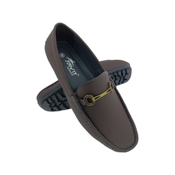 [E1134] TRYIT 829 BROWN MENS BOADER LOAFER