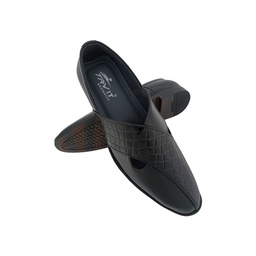 [S249] TRYIT 2329 BLACK MENS TRIDITIONAL SANDAL