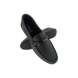 [E1145] WALKERS 1221 BLACK MENS BOADER LOAFER