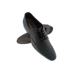 [L143] SHOOEZ 5105 BLACK MENS LACEUP SHOE