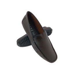 [B711] SKINZ 6016 BROWN MENS BOADER LOAFER