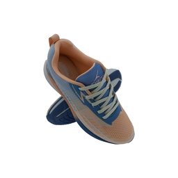 [X073] TRACER FELICLTY-L-2021 PEACH/BLUE UNISEX LACEUP SPORTS SHOE