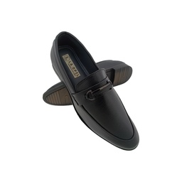 [E1165] TRYIT 3707 BLACK MENS POINT LOAFER