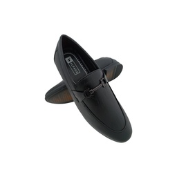 [E1162] ALPAGA ZARA-02 BLACK MENS POINT LOAFER