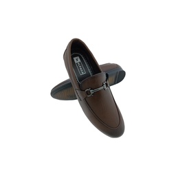 [E1161] ALPAGA ZARA-02 BROWN MENS POINT LOAFER