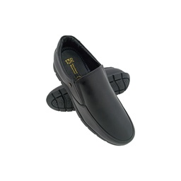 [A145] 13REASONS L-701 BLACK MENS SLIPON SHOE