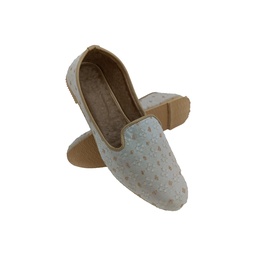 [JU008] JUTTI 21 WHITE MENS TRADITIONAL MOJARI