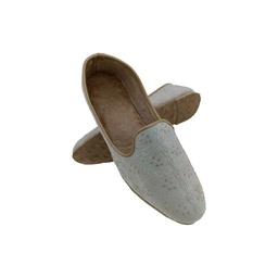 [JU006] JUTTI 23 WHITE MENS TRADITIONAL MOJARI