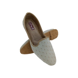 [JU013] JUTTI 17 WHITE MENS TRADITIONAL MOJARI
