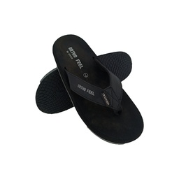 [CC861] OXER ORTHOFEEL-II BLACK MENS V-BELT SLIPPER