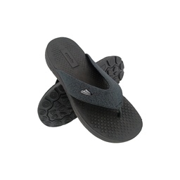 [CC869] ALZADO ALAN BLACK MENS V-BELT SLIPPER