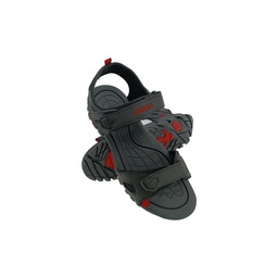 [SS114] ASIAN PRESTIGE-51 BLACK/RED MENS SPORTS SANDAL