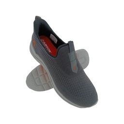 [SP1190] ABROS ASSG1602 D.GREY MENS SLIPON SPORTS SHOE