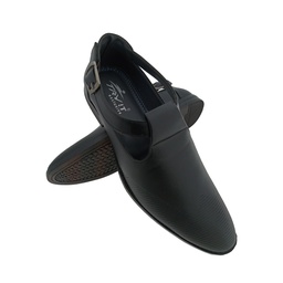 [S255] TRYIT 2336 BLACK MENS TRADITIONAL SANDAL