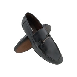 [E1185] LA OPEL BLACK MENS BOADER LOAFER