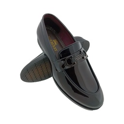 [E1187] TRYIT 04 BROWN MENS POINT LOAFER