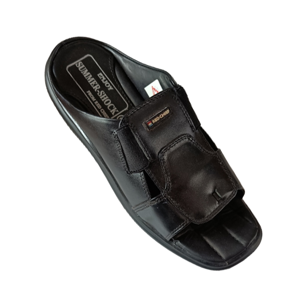 RED CHIEF 0476 MEN S CASUAL CHAPPAL BLACK Chakhdi