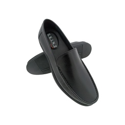 [B746] SKINZ 75002 BLACK MENS BOADER LOAFER
