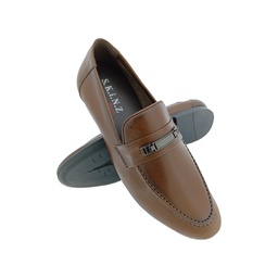 [B750] SKINZ 59015 BROWN MENS POINT LOAFER
