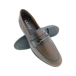 [B752] SKINZ 71001 BROWN MENS POINT LOAFER