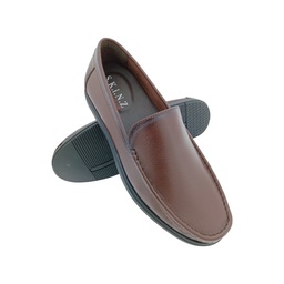 [B751] SKINZ 75002 BROWN MENS BOADER LOAFER