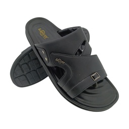 [CC890] LANCER LUXE-83 BLACK MENS CHAPPAL