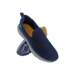 [SP1201] COLUMBUS SPRINTER NAVY/MUSTARD SLIPON SPORTS SHOE