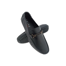 [B755] SKINZ 73000 BLACK MENS BOADER LOAFER