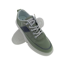 [Y209] SEA STAR 7112 GREEN/WHITE MENS SLIPON SNEAKERS