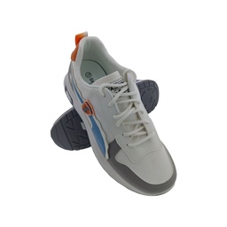 [Y211] SEA STAR 7099 WHITE/BLUE MENS LACEUP SNEAKERS