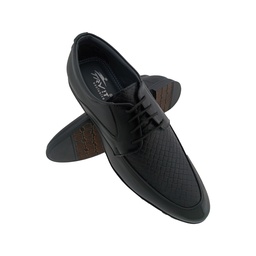 [L152] TRYIT 3680 BLACK MENS LACEUP SHOE