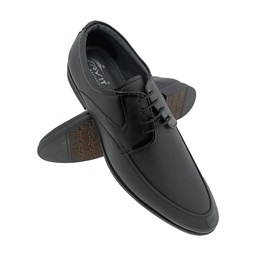 [L153] TRYIT 3685 BLACK MENS LACEUP SHOE