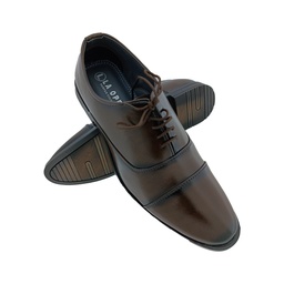 [D077] LA OPEL 6509 BROWN MENS LACEUP SHOE