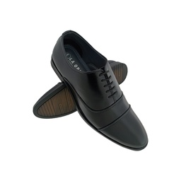 [L155] LA OPEL 6509 BLACK MENS LACEUP SHOE