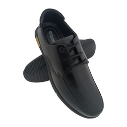 [L158] MACONNER 0069 BLACK MENS LACEUP CASUEL SHOE