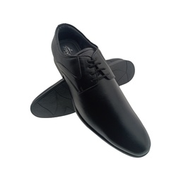 [L163] TRYIT 7802 BLACK MENS LACEUP SHOE