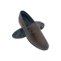 [E1197] TRYIT 2132 BROWN MENS POINT LOAFER