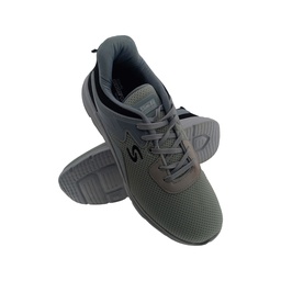 [SP1209] SLIM-FIT CALCTITO-22 L.GREY MENS LACEUP SPORTS SHOES