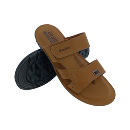 [C760] UNILITE FUNKY-10 TAN MENS CHAPPAL