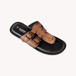 [CC058] TROTTER 115 MEN'S CASUAL CHAPPAL TAN