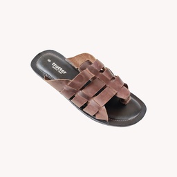 [CC059] TROTTER 119 MEN'S CASUAL CHAPPAL BROWN