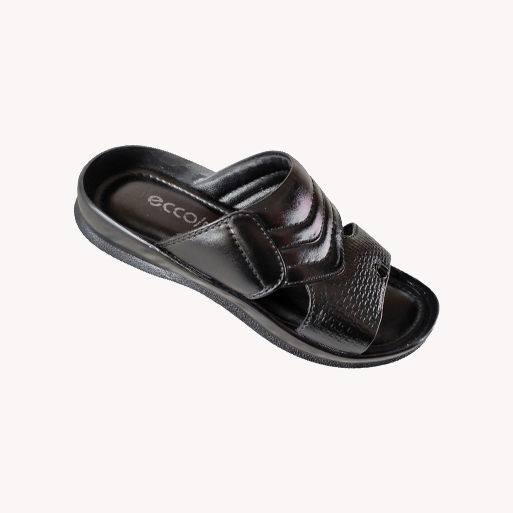 ECCO COMFORT MEN S CASUAL CHAPPAL BLACK Chakhdi