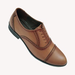 [D352] S.K.I.N.Z.S. P&amp;G MEN'S LEATHER SHOE TAN