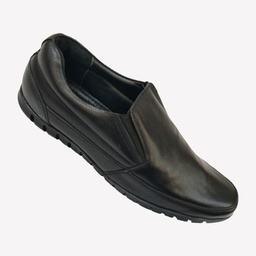 [A380] TRI IT MEN'S LEATHER SHOE BLACK